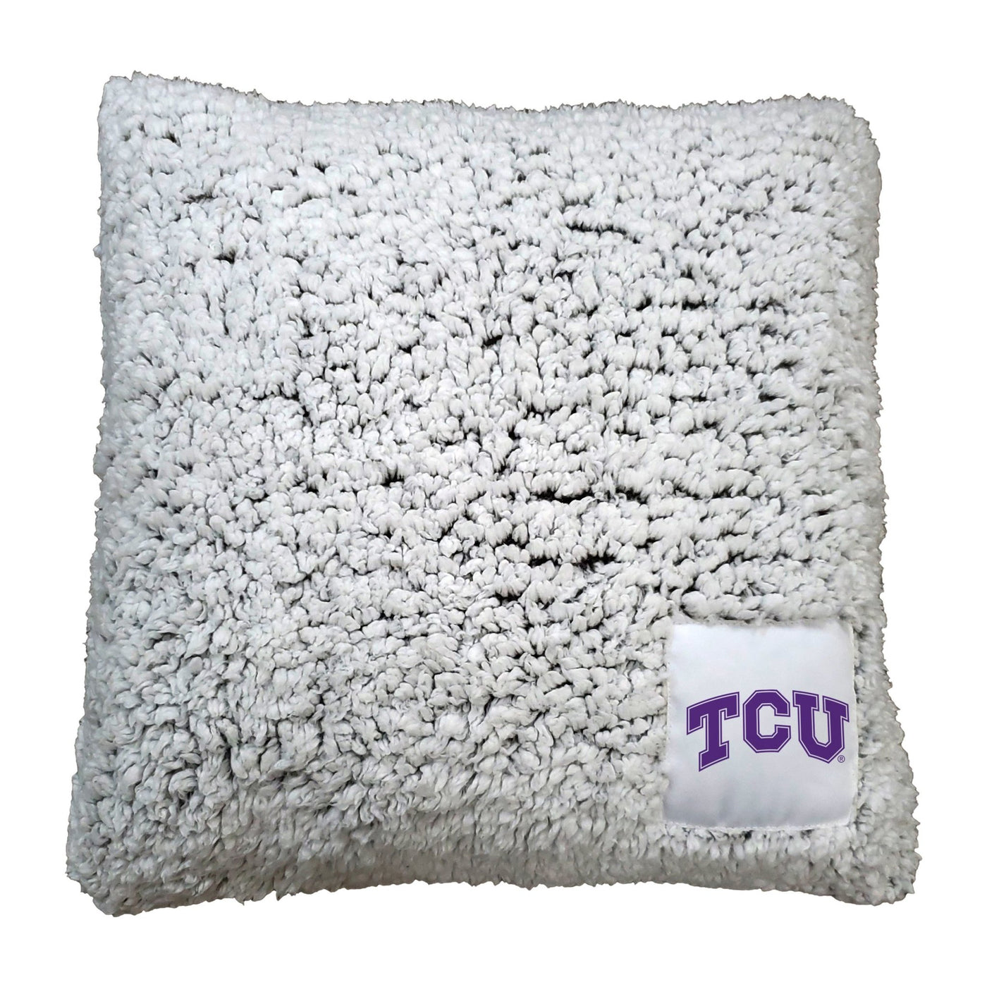 TCU Frosty Throw Pillow - Logo Brands
