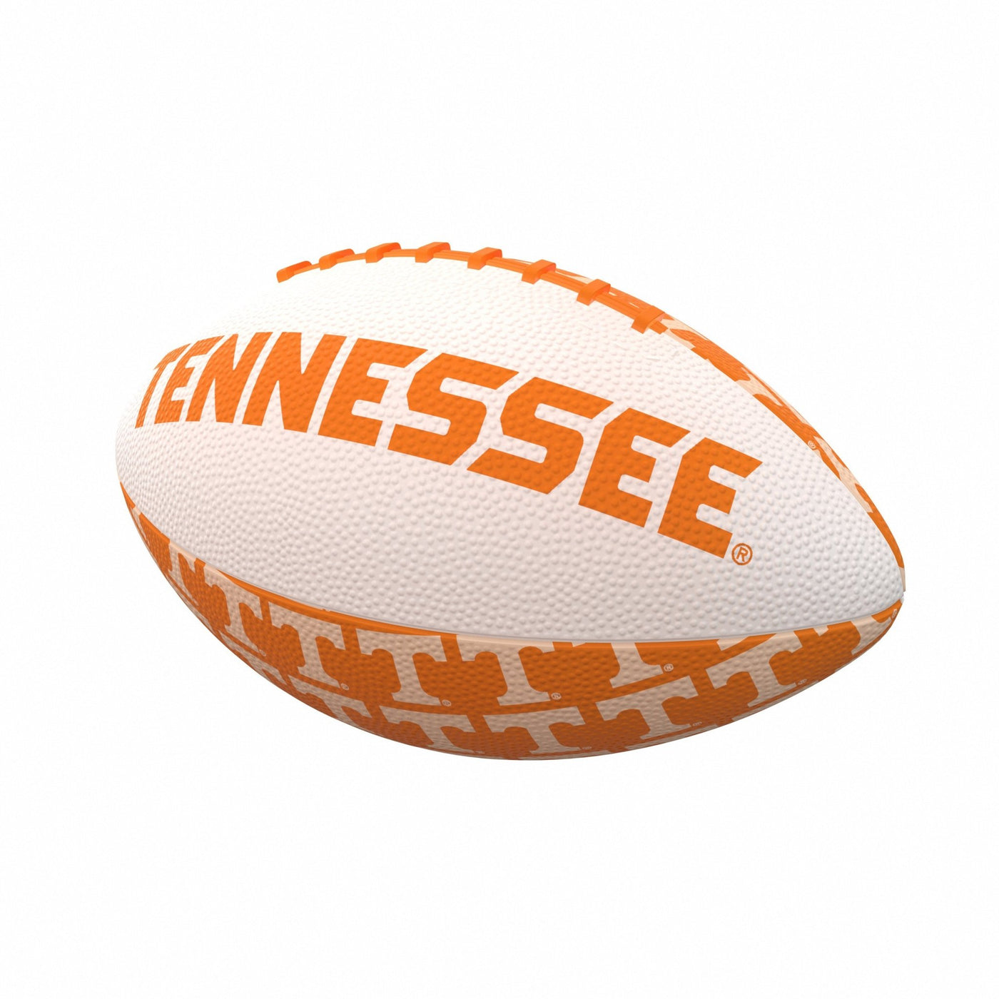 Tennessee Repeating Mini-Size Rubber Football - Logo Brands