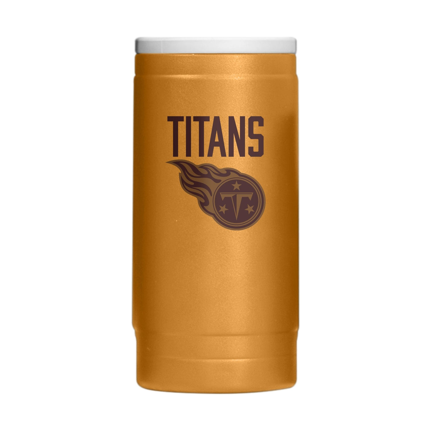 Tennessee Titans Huddle Powder Coat Slim Can Coolie - Logo Brands