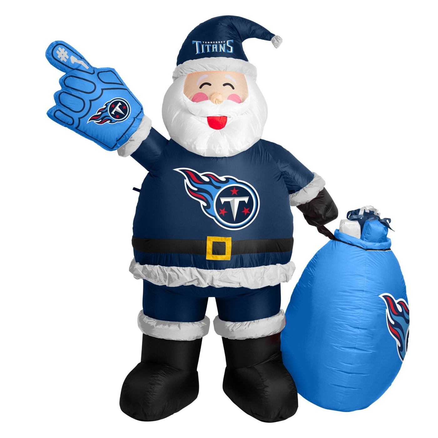 Tennessee Titans Santa Clause Yard Inflatable - Logo Brands