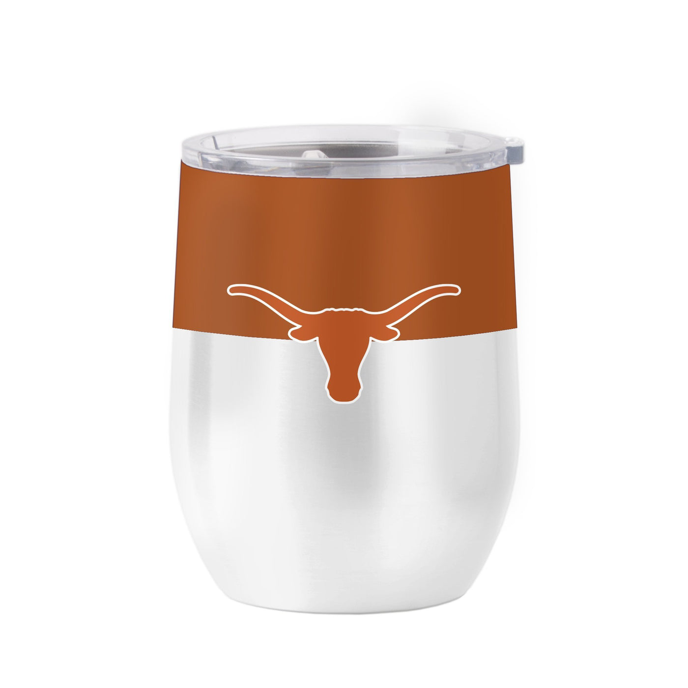 Texas 16oz Colorblock Stainless Curved Beverage - Logo Brands
