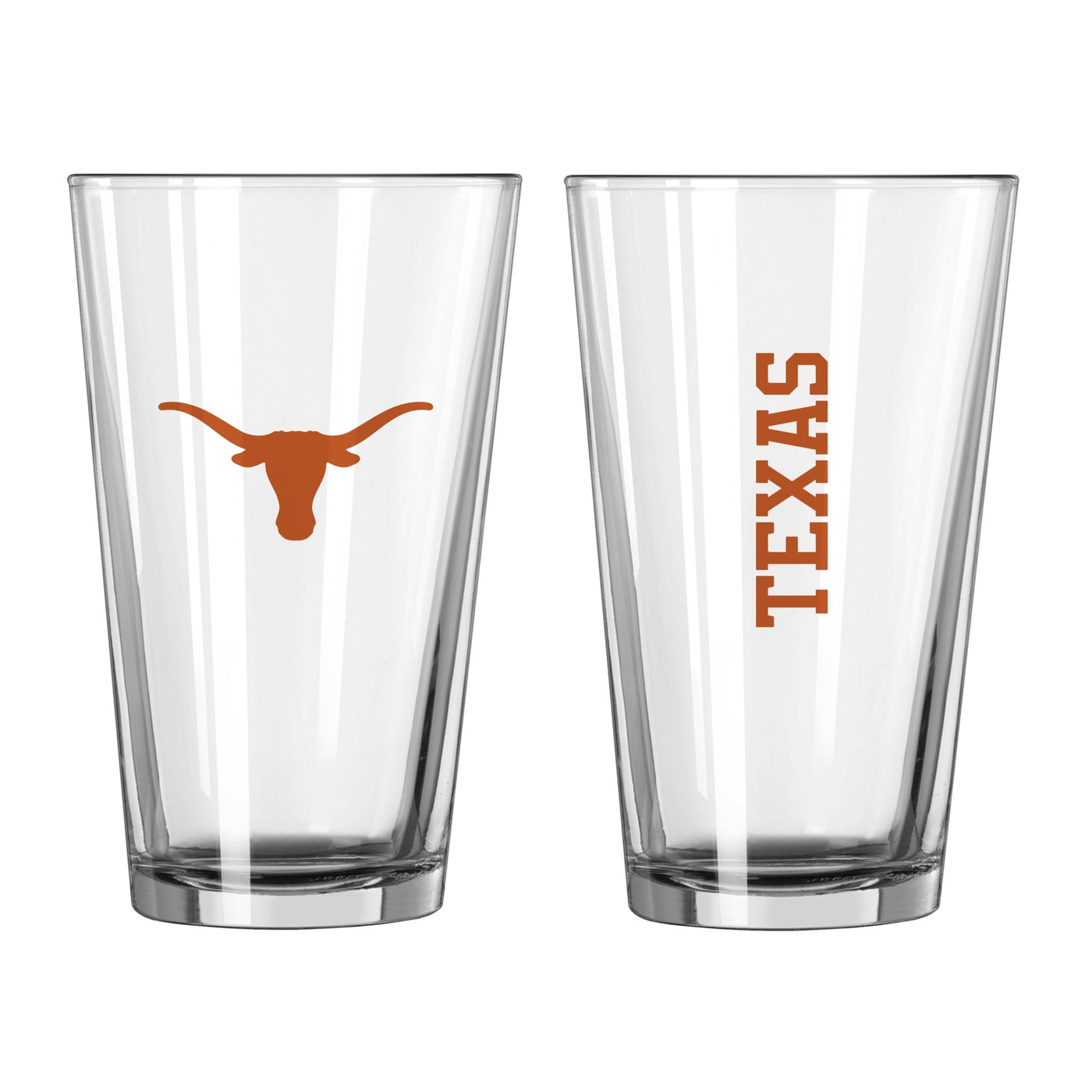 Texas 16oz Gameday Pint Glass - Logo Brands