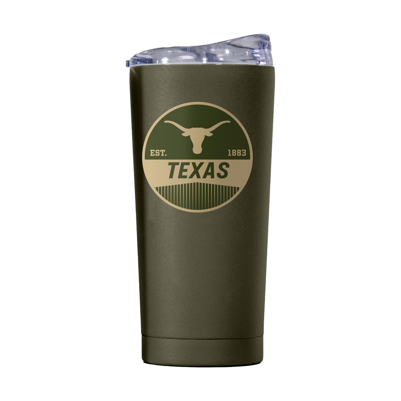 Texas 20oz Badge Powder Coat Tumbler - Logo Brands