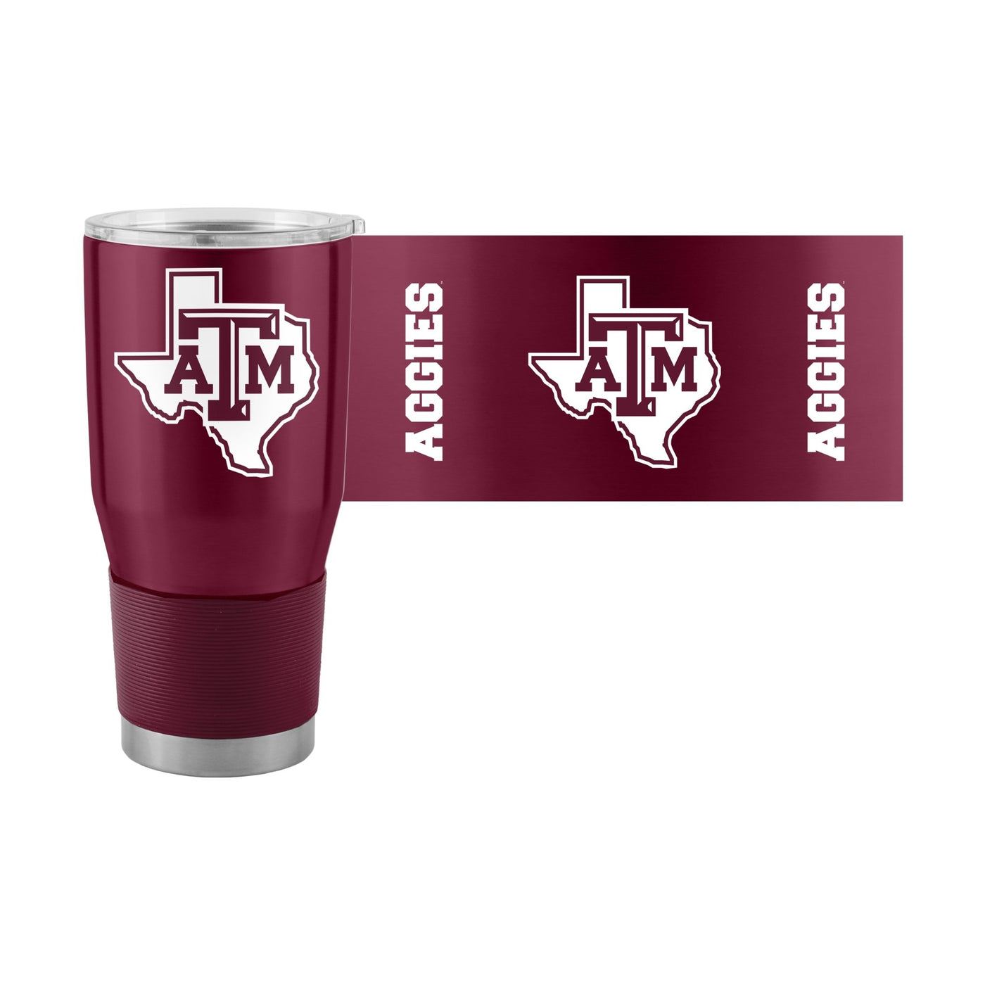 Texas A&M 30oz State Logo Gameday Stainless Steel Tumbler - Logo Brands