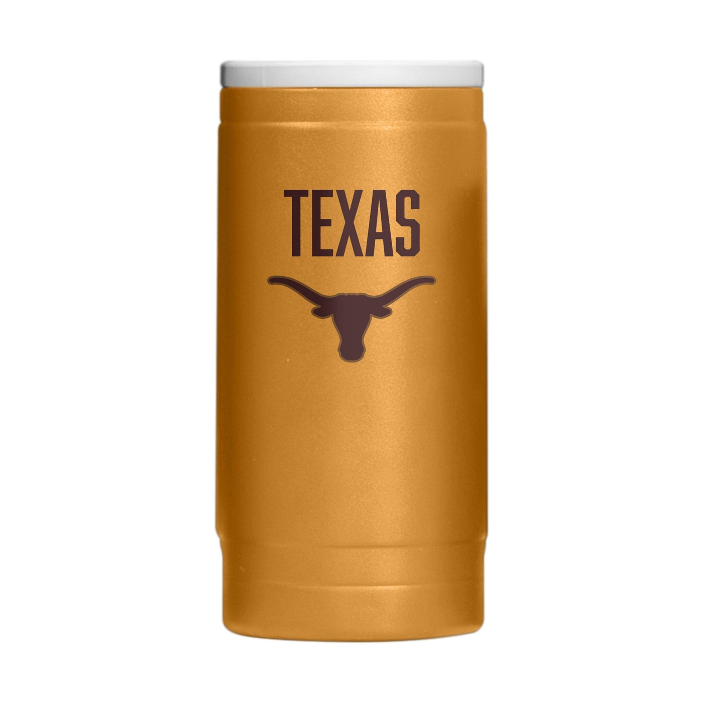 Texas Huddle Powder Coat Slim Can Coolie - Logo Brands