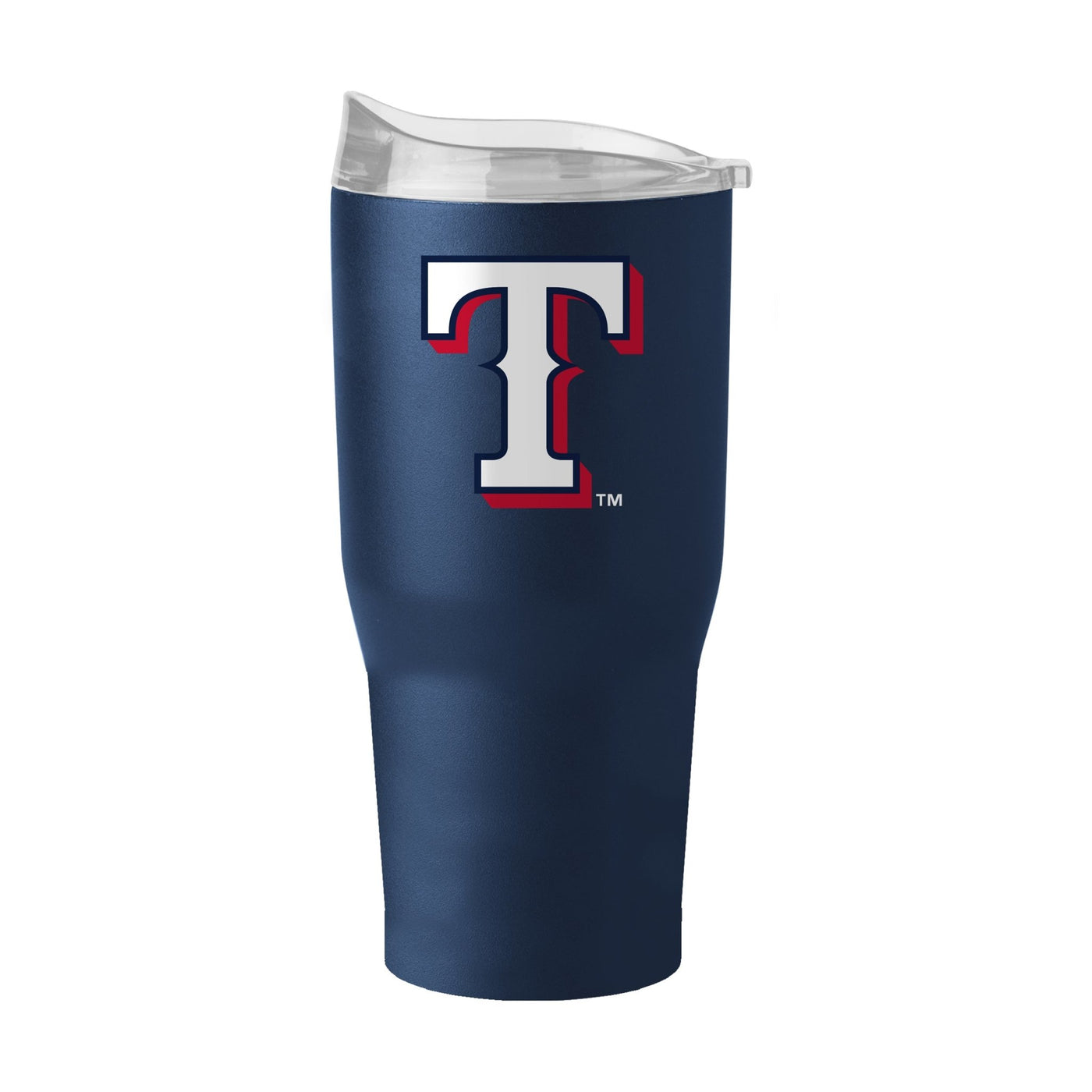 Texas Rangers 30oz Flipside Powder Coat Tumbler - Logo Brands