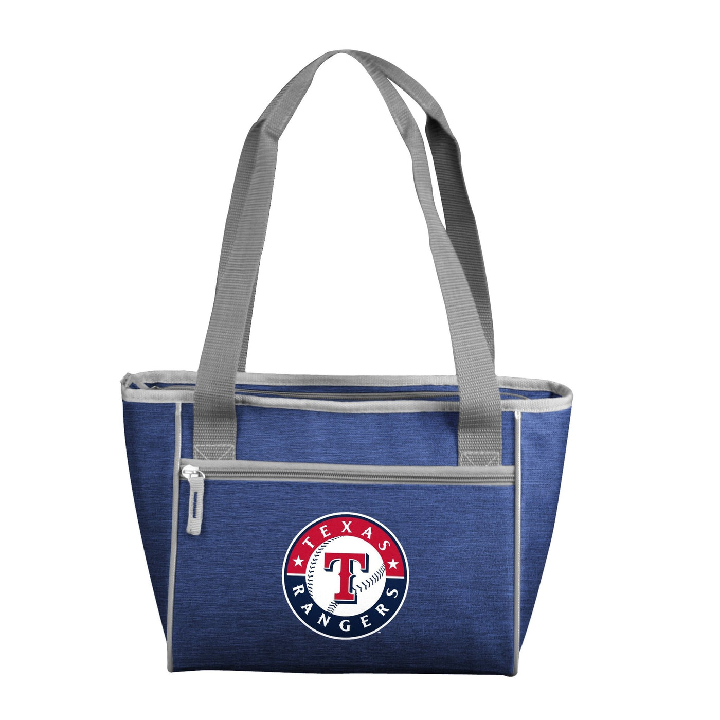 Texas Rangers Crosshatch 16 Can Cooler Tote - Logo Brands