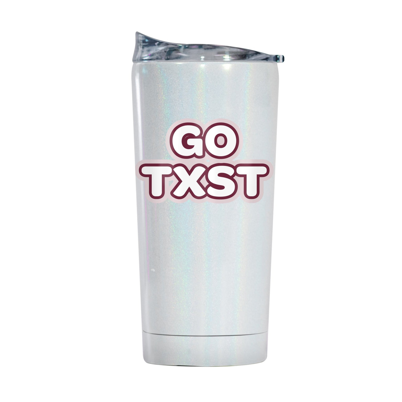 Texas State 20oz Bubble Iridescent Tumbler - Logo Brands