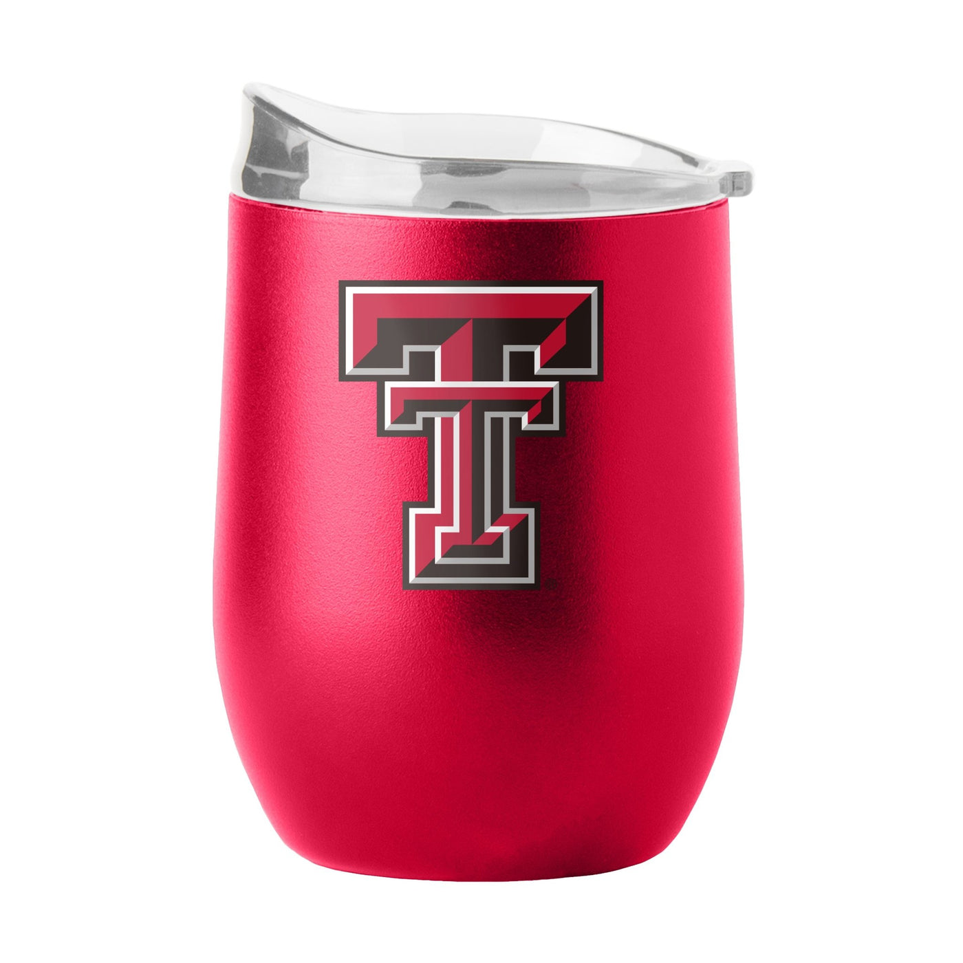Texas Tech 16oz Flipside Powder Coat Curved Beverage - Logo Brands