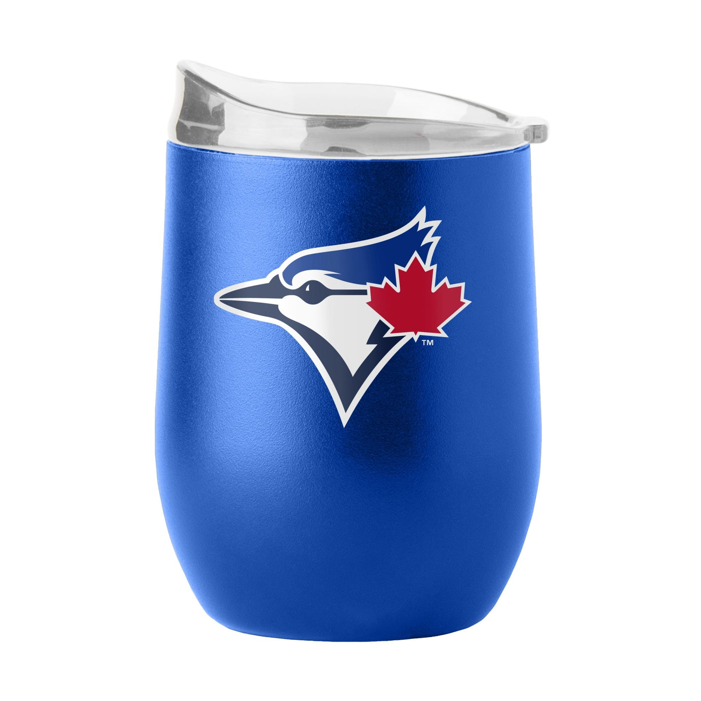 Toronto Blue Jays 16oz Flipside Powder Coat Curved Beverage - Logo Brands