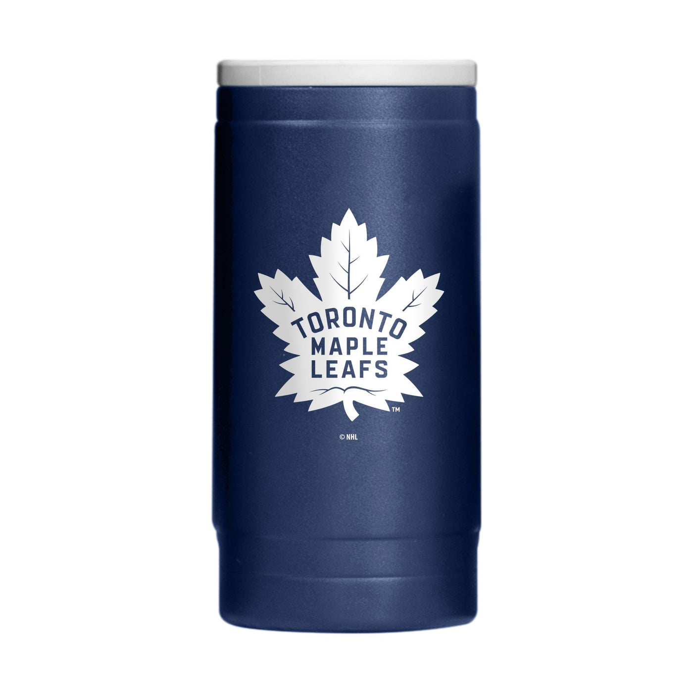 Toronto Maple Leafs 12oz Flipside Powdercoat SlimCan Coolie - Logo Brands