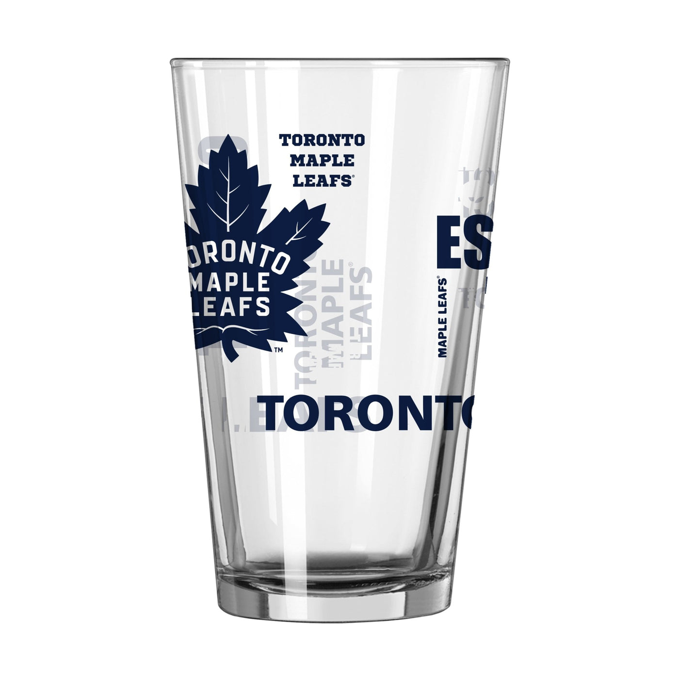 Toronto Maple Leafs 16oz Spirit Pint Glass - Logo Brands
