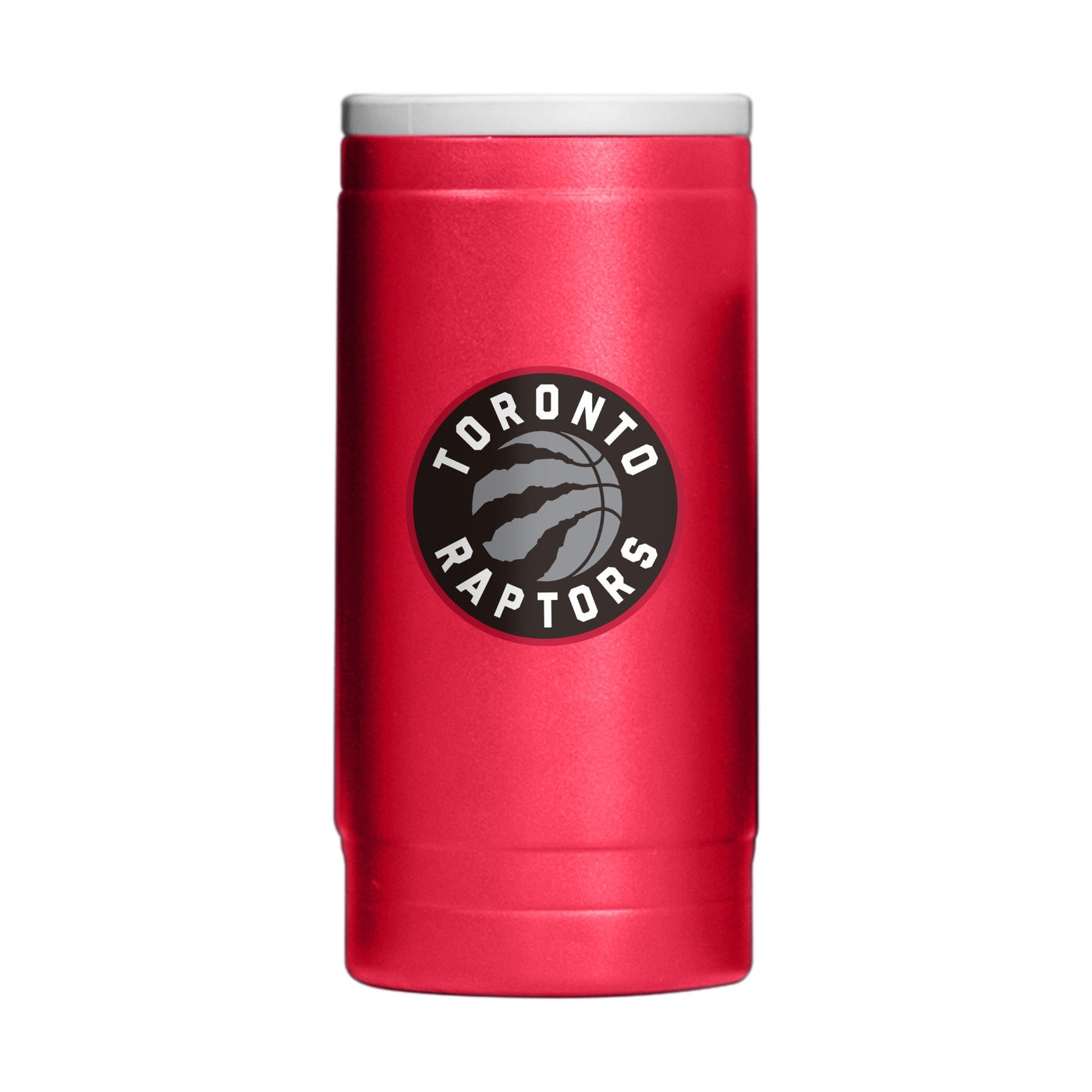 Toronto Raptors 12oz Flipside Powdercoat SlimCan Coolie - Logo Brands