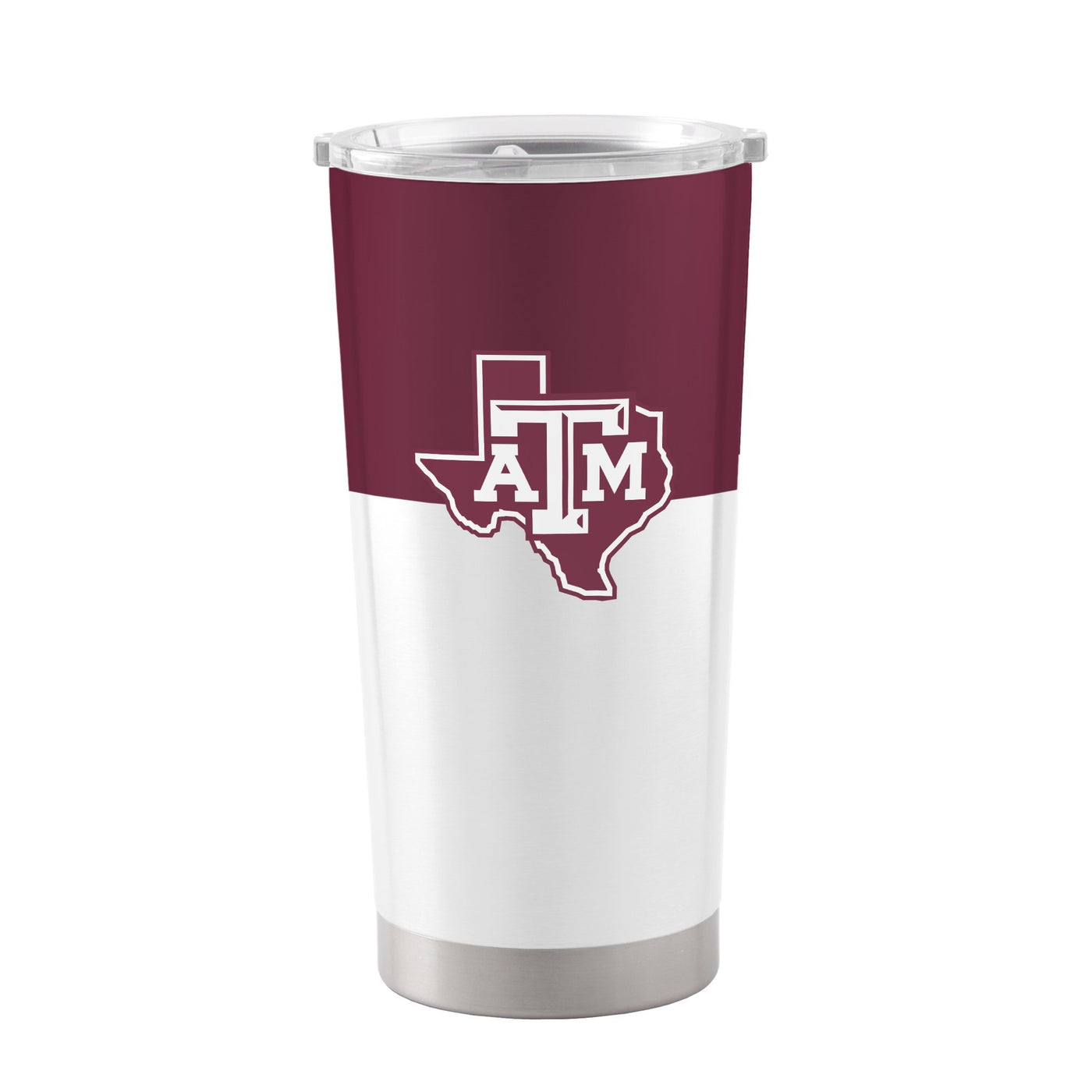 TX A&M 20oz Colorblock Stainless Tumbler - Logo Brands