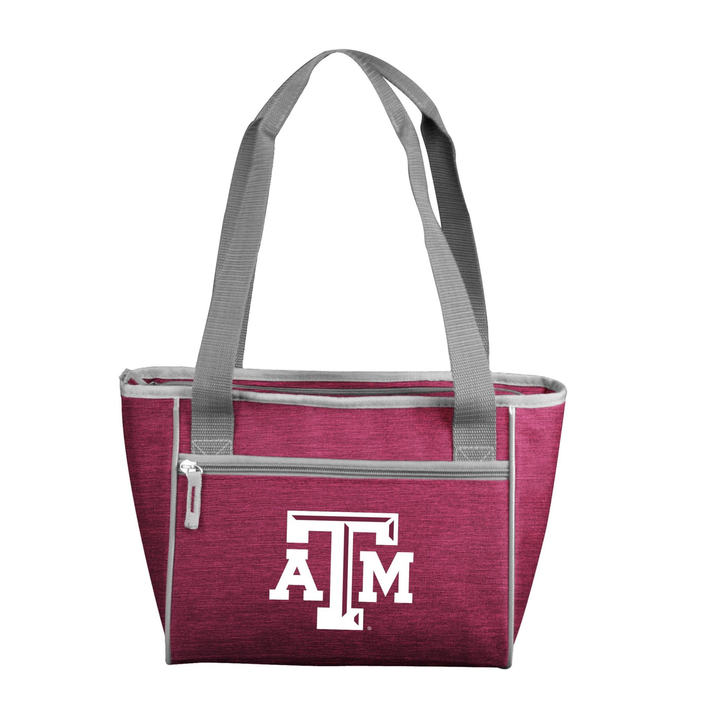 TX A&M Crosshatch 16 Can Cooler Tote - Logo Brands