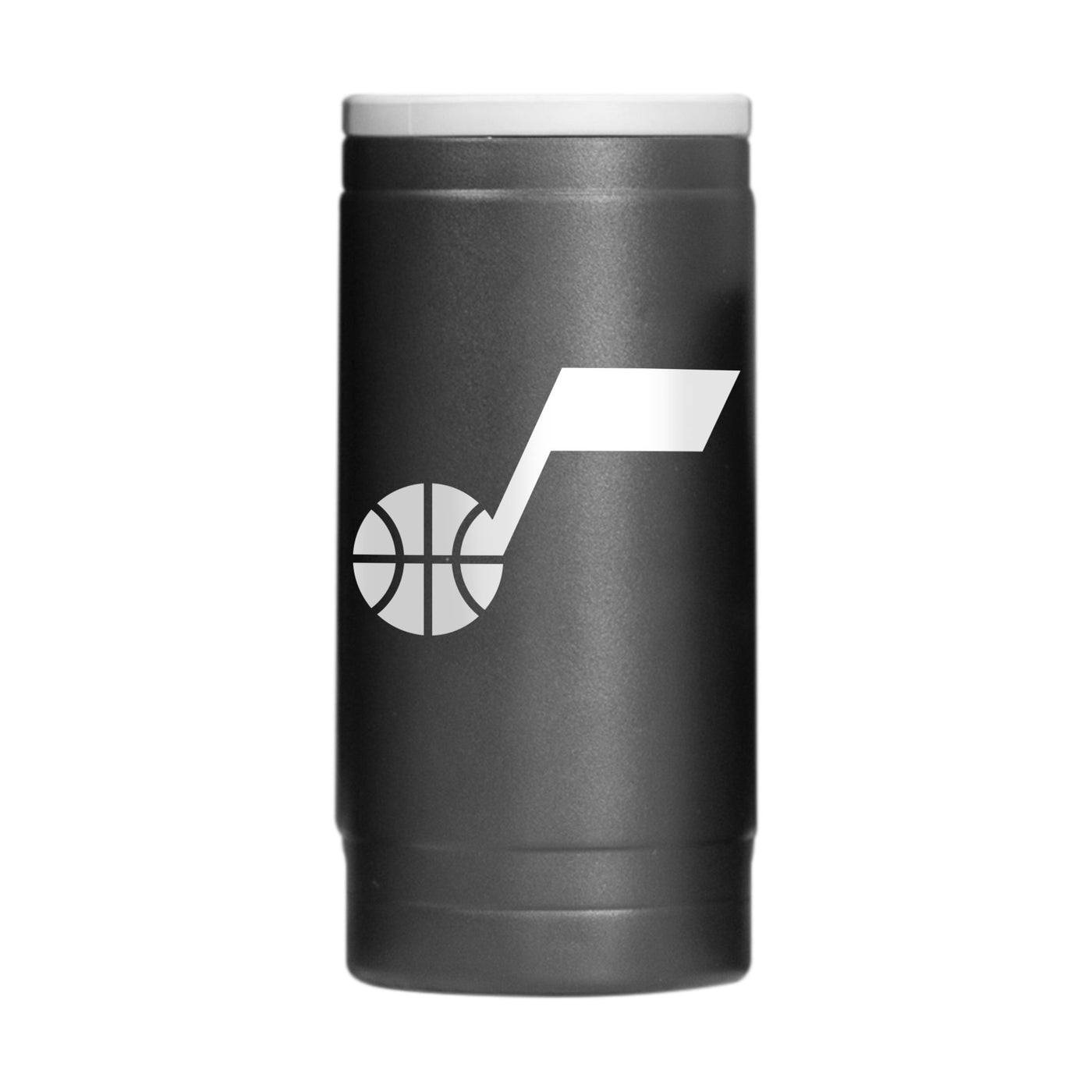 Utah Jazz 12oz Flipside Powdercoat SlimCan Coolie - Logo Brands