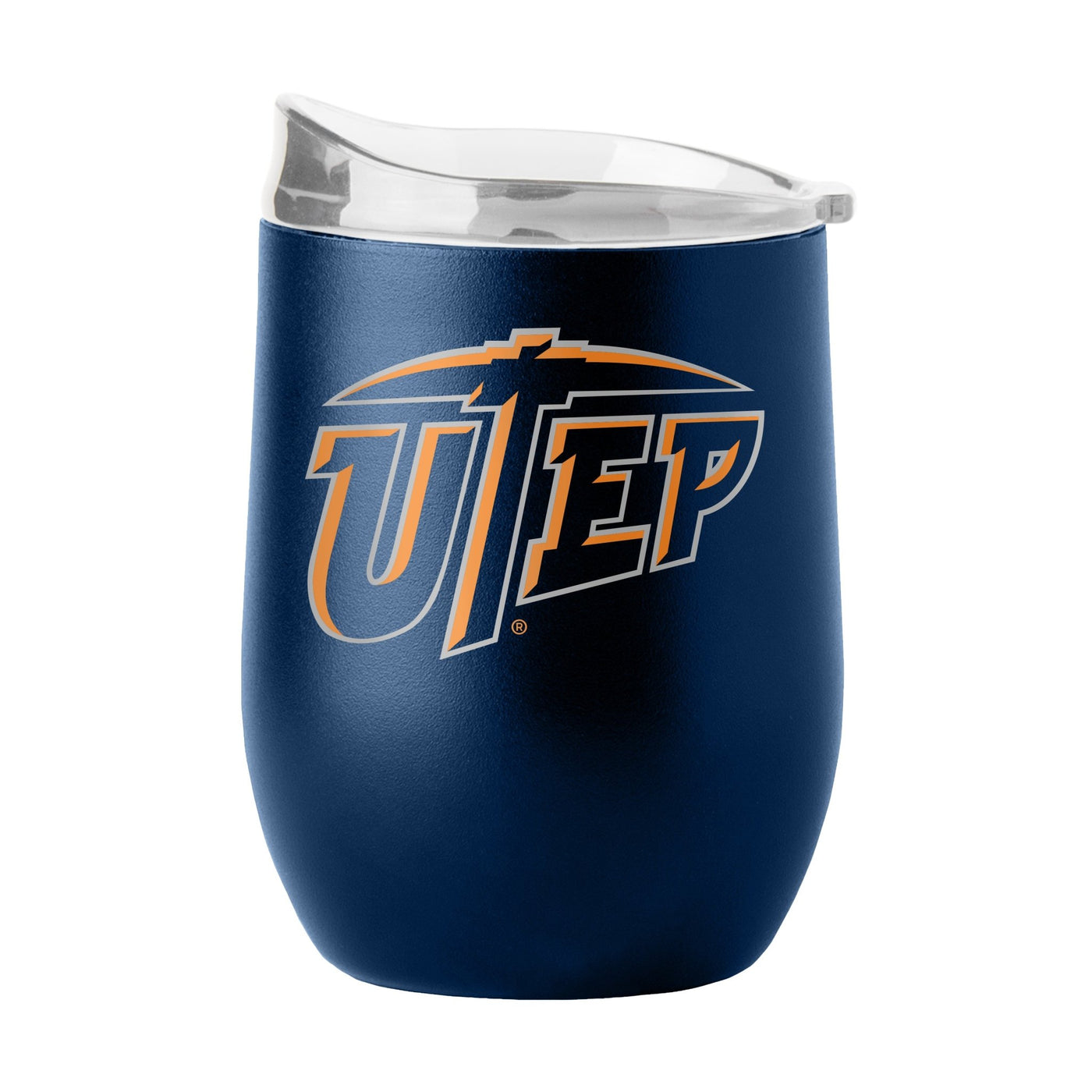 UTEP 16oz Flipside Powder Coat Curved Bev - Logo Brands
