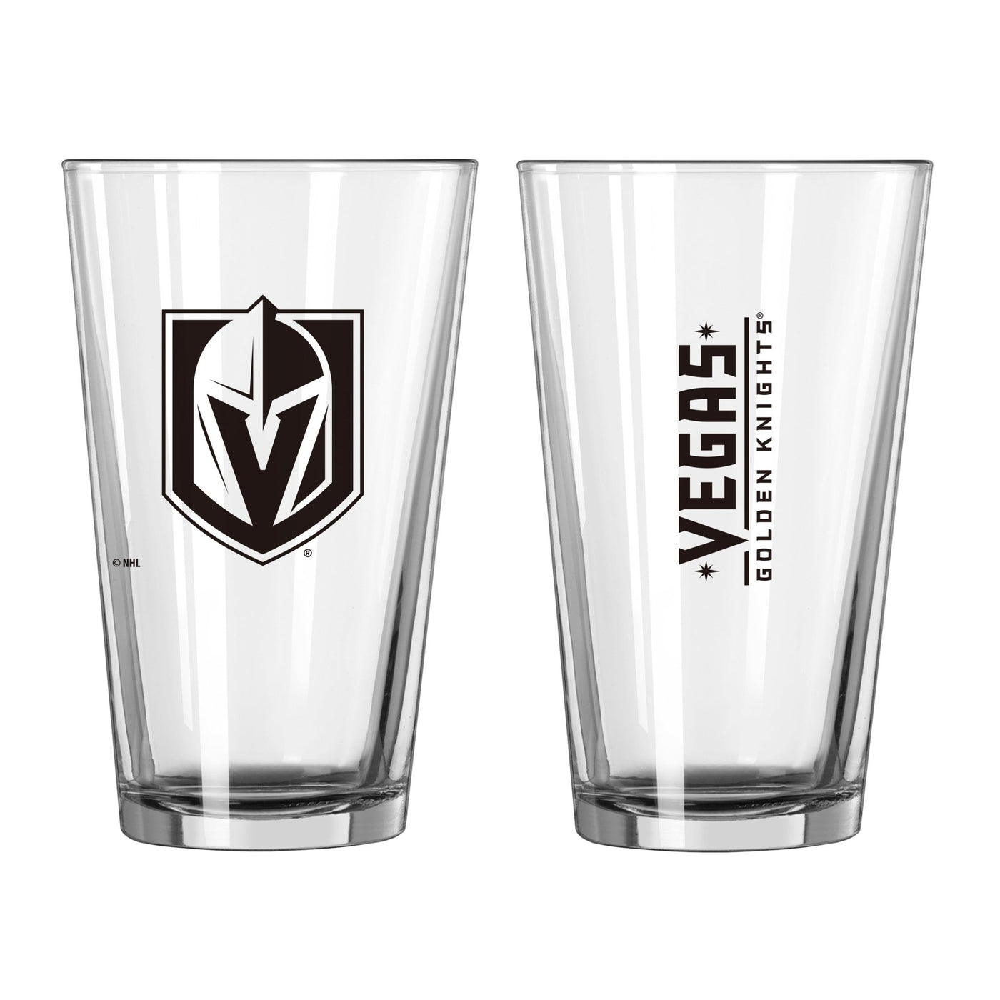 Vegas Golden Knights 16oz Gameday Pint Glass - Logo Brands