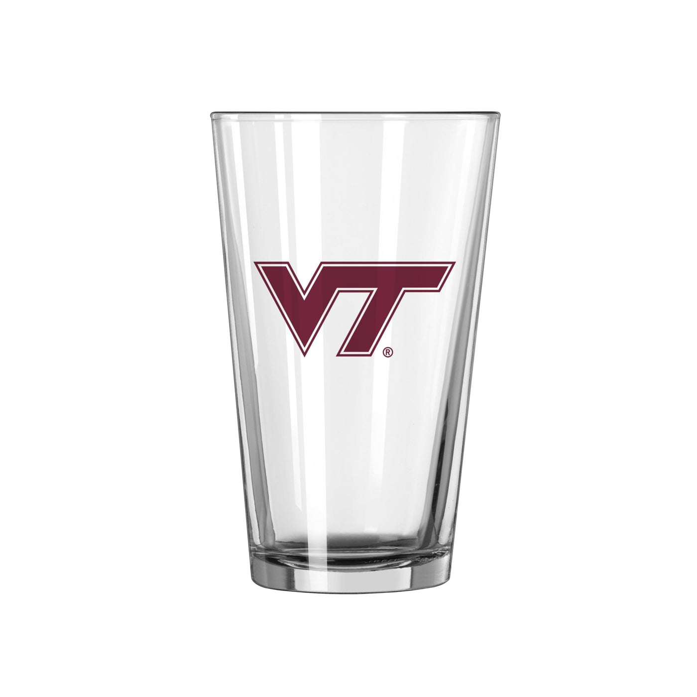Virginia Tech Gameday 16 oz Pint Glass - Logo Brands