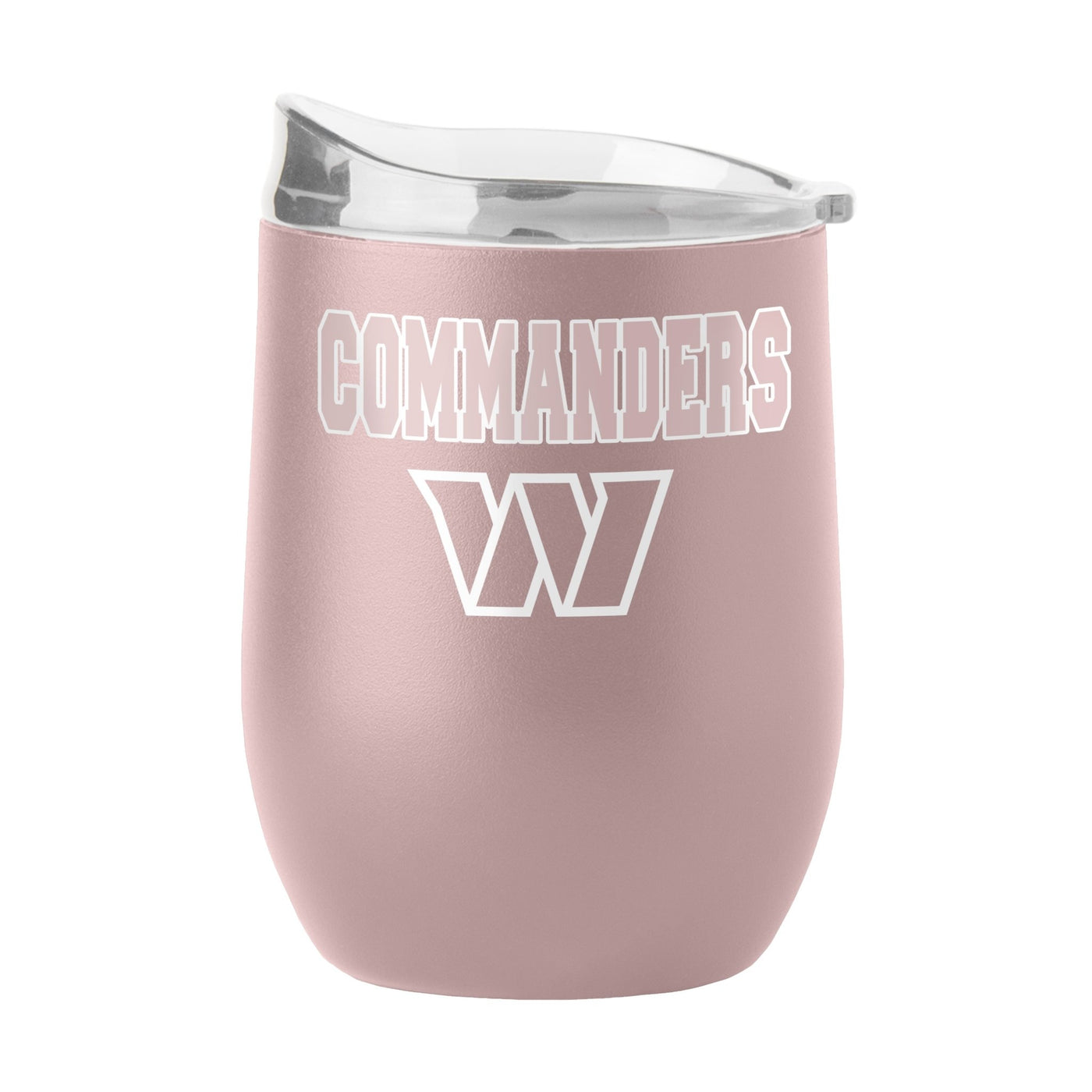 Washington Commanders 16oz Stencil Powder Coat Curved Beverage - Logo Brands