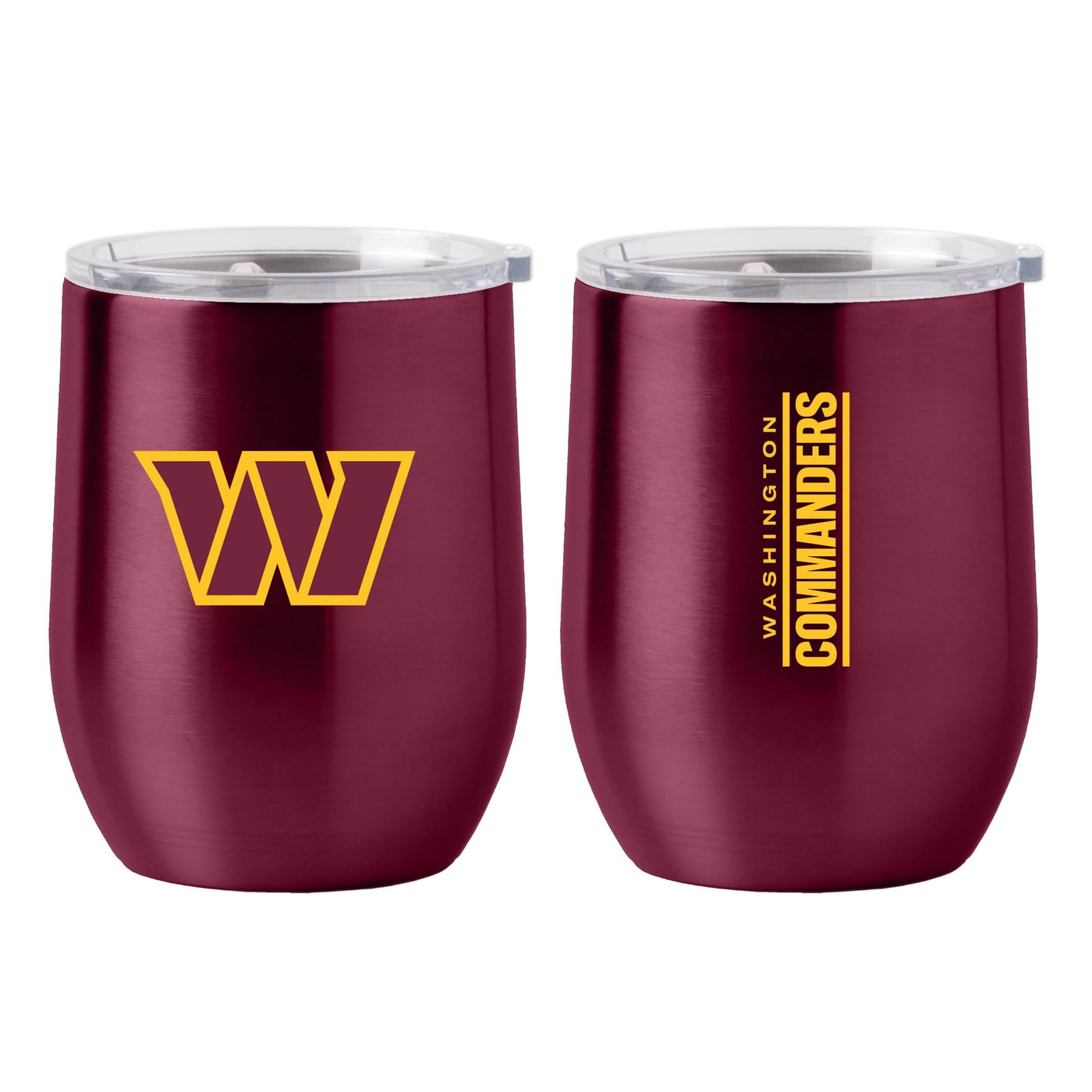 Washington Commanders Gameday 16oz Stainless Curved Beverage - Logo Brands
