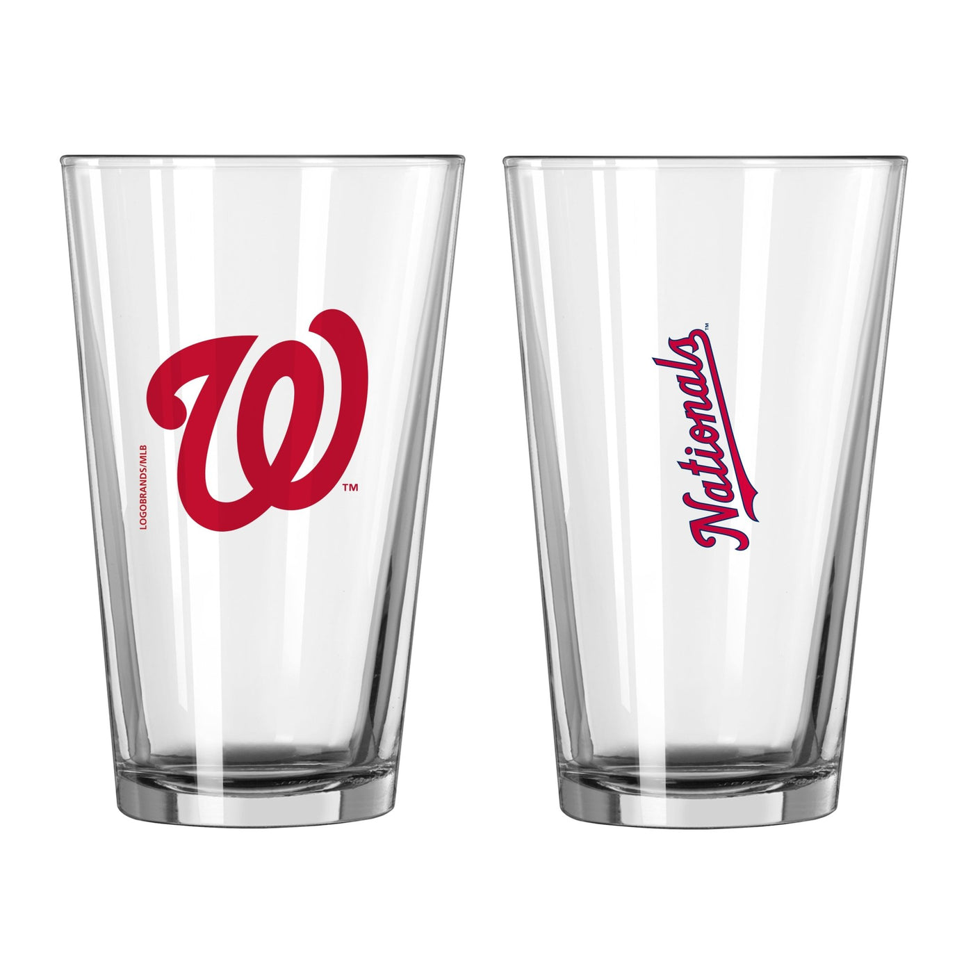 Washington Nationals 16oz Gameday Pint Glass - Logo Brands