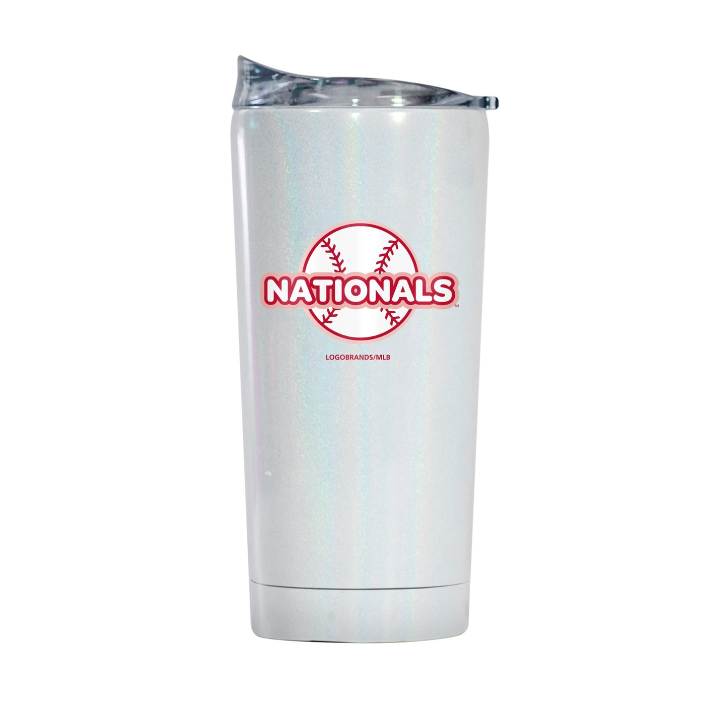 Washington Nationals 20oz Bubble Iridescent Tumbler - Logo Brands