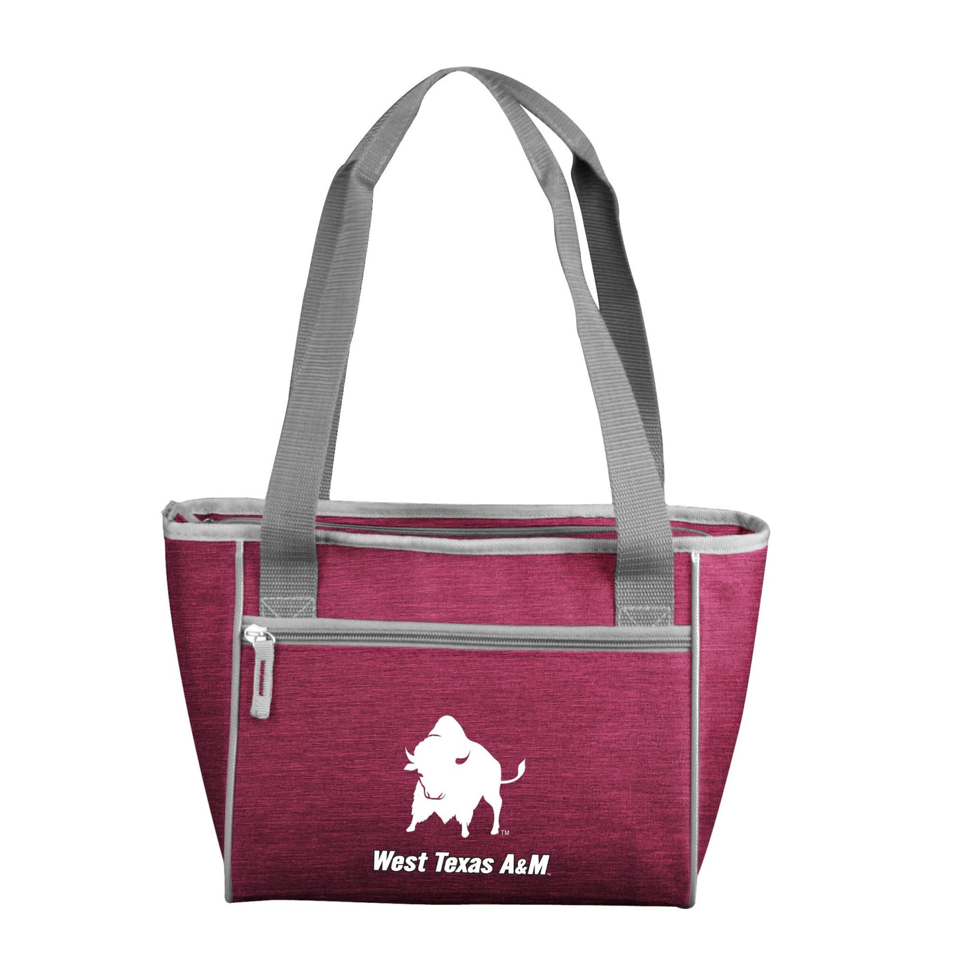 West TX A&M Crosshatch 16 Can Cooler Tote - Logo Brands