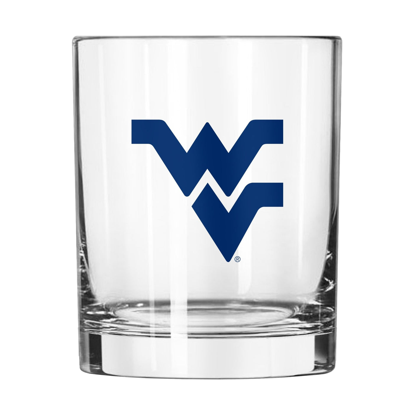 West Virginia 14oz Gameday Rocks Glass - Logo Brands