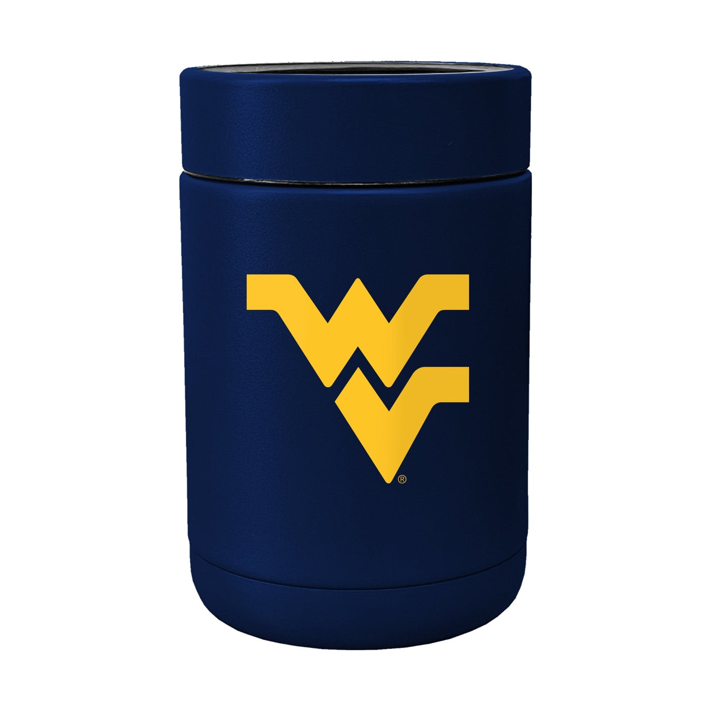 West Virginia Flipside Powder Coat Coolie - Logo Brands
