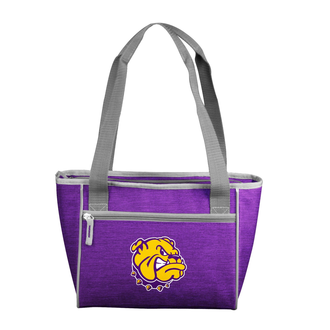 Western Illinois Crosshatch 16 Can Cooler Tote - Logo Brands