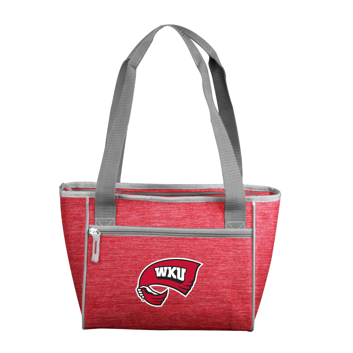 Western Kentucky Red 16 Can Cooler Tote f/ Towel Logo - Logo Brands
