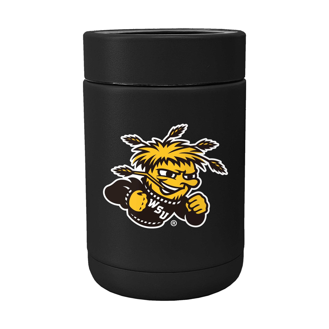 Wichita State Powdercoat Flipside Coolie - Logo Brands