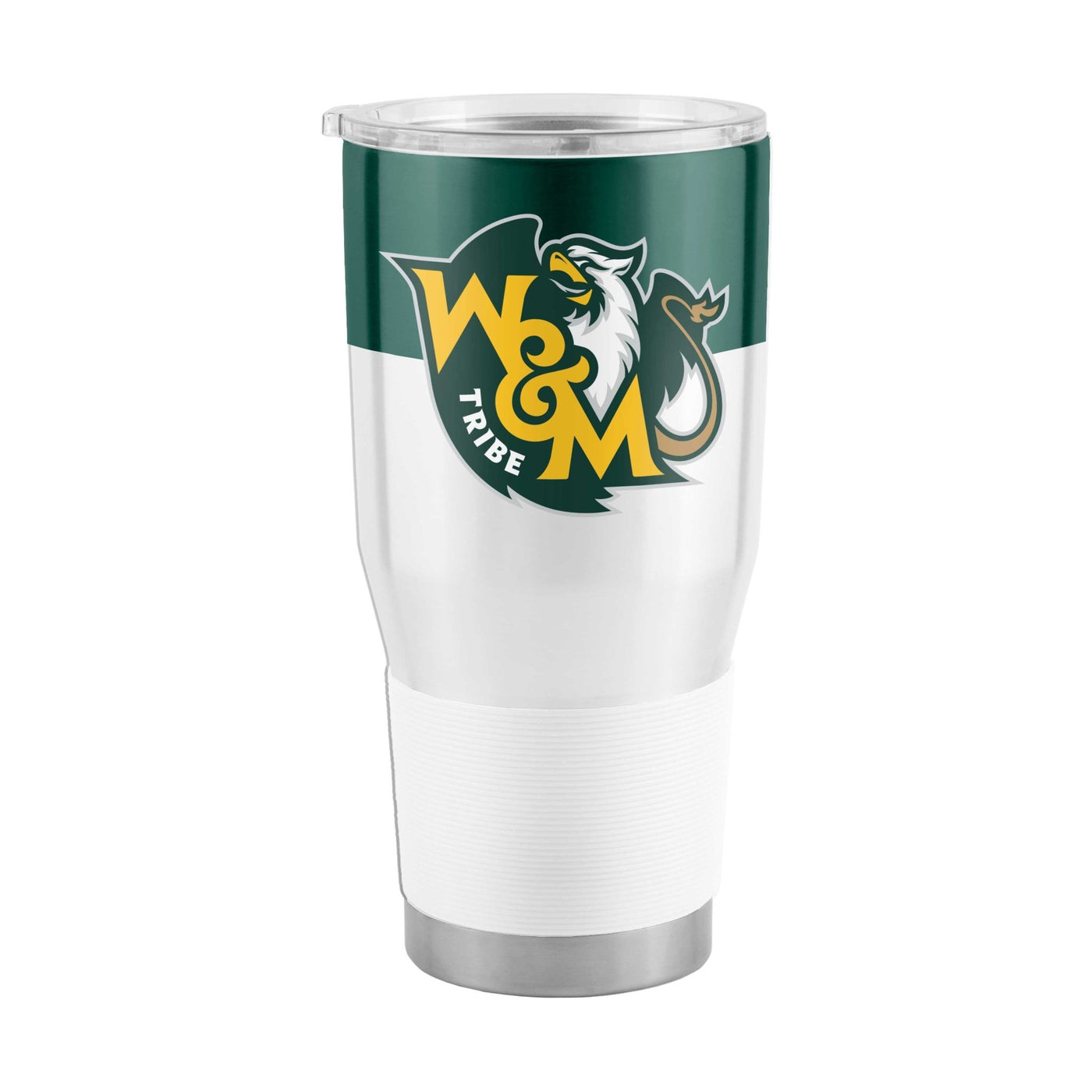 Willam and Mary 30oz Colorblock Stainless Steel Tumbler - Logo Brands