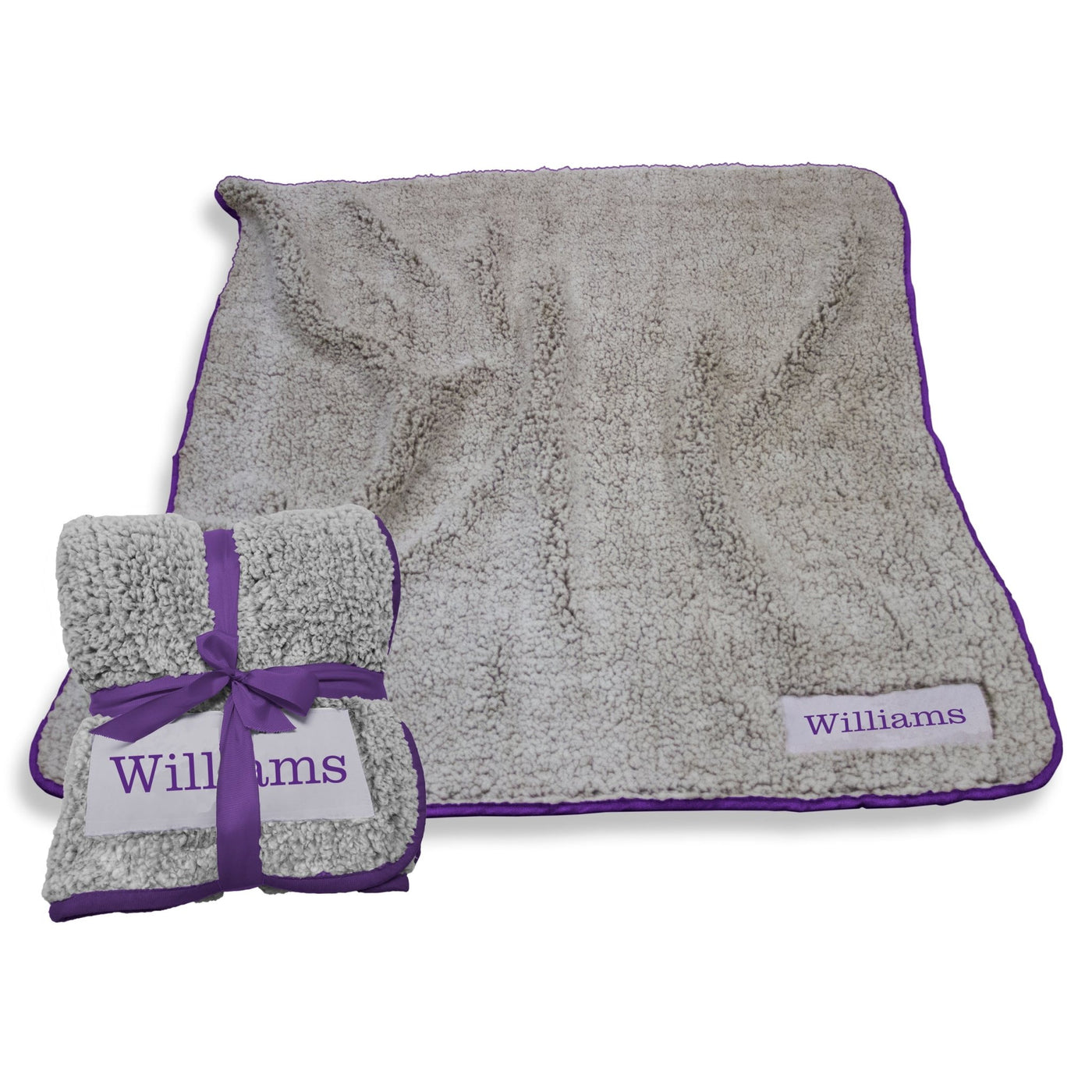Williams College Purple Frosty Fleece Domestic f/ Primary Wdmk - Logo Brands