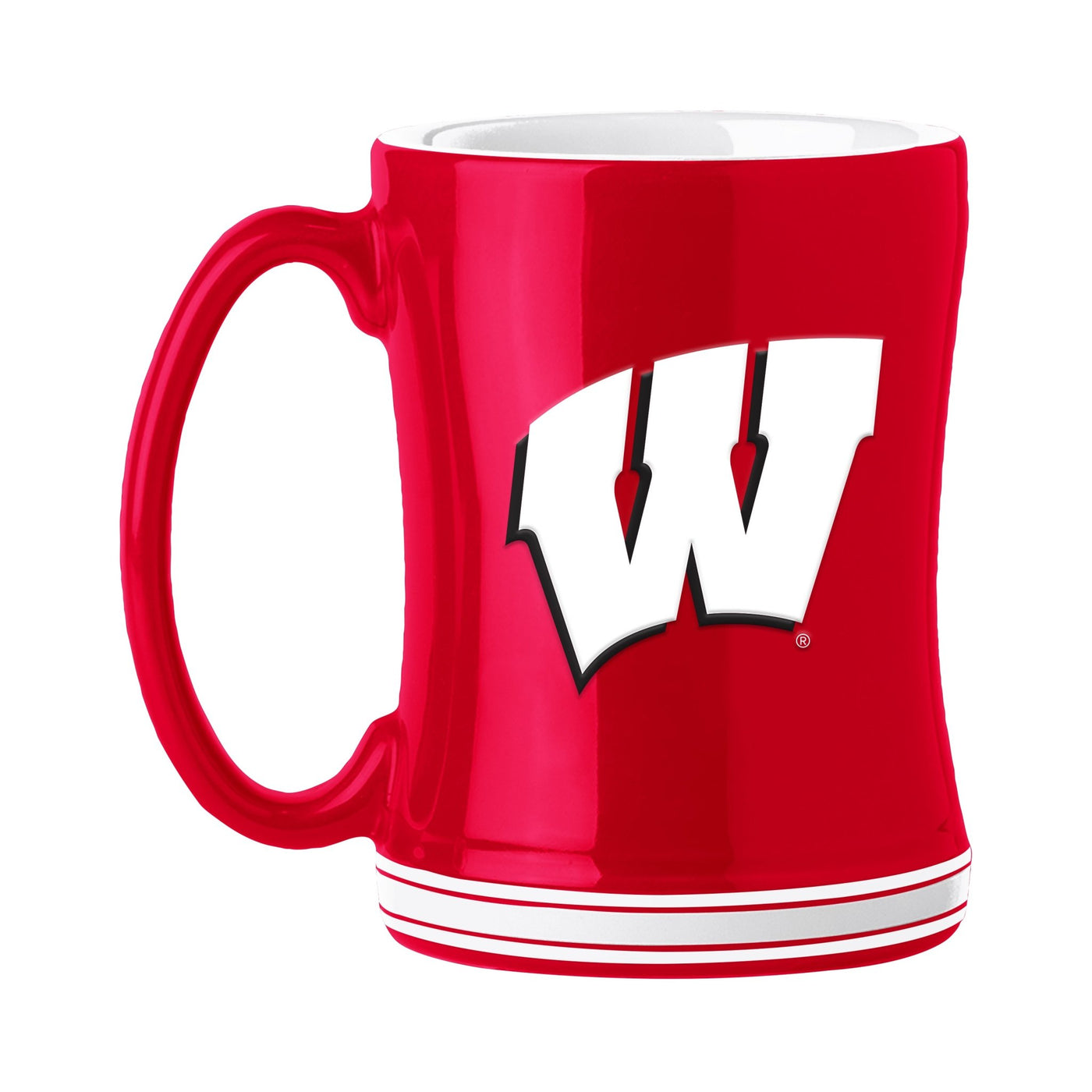 Wisconsin 14oz Relief Mug - Logo Brands