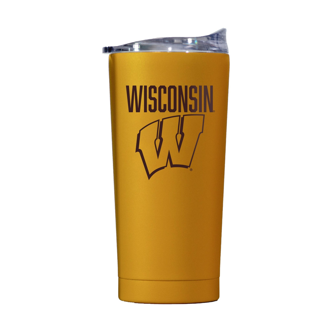 Wisconsin 20oz Huddle Powder Coat Tumbler - Logo Brands