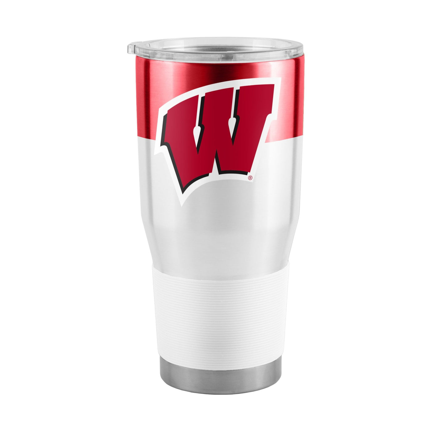 Wisconsin 30oz Colorblock Stainless Tumbler - Logo Brands