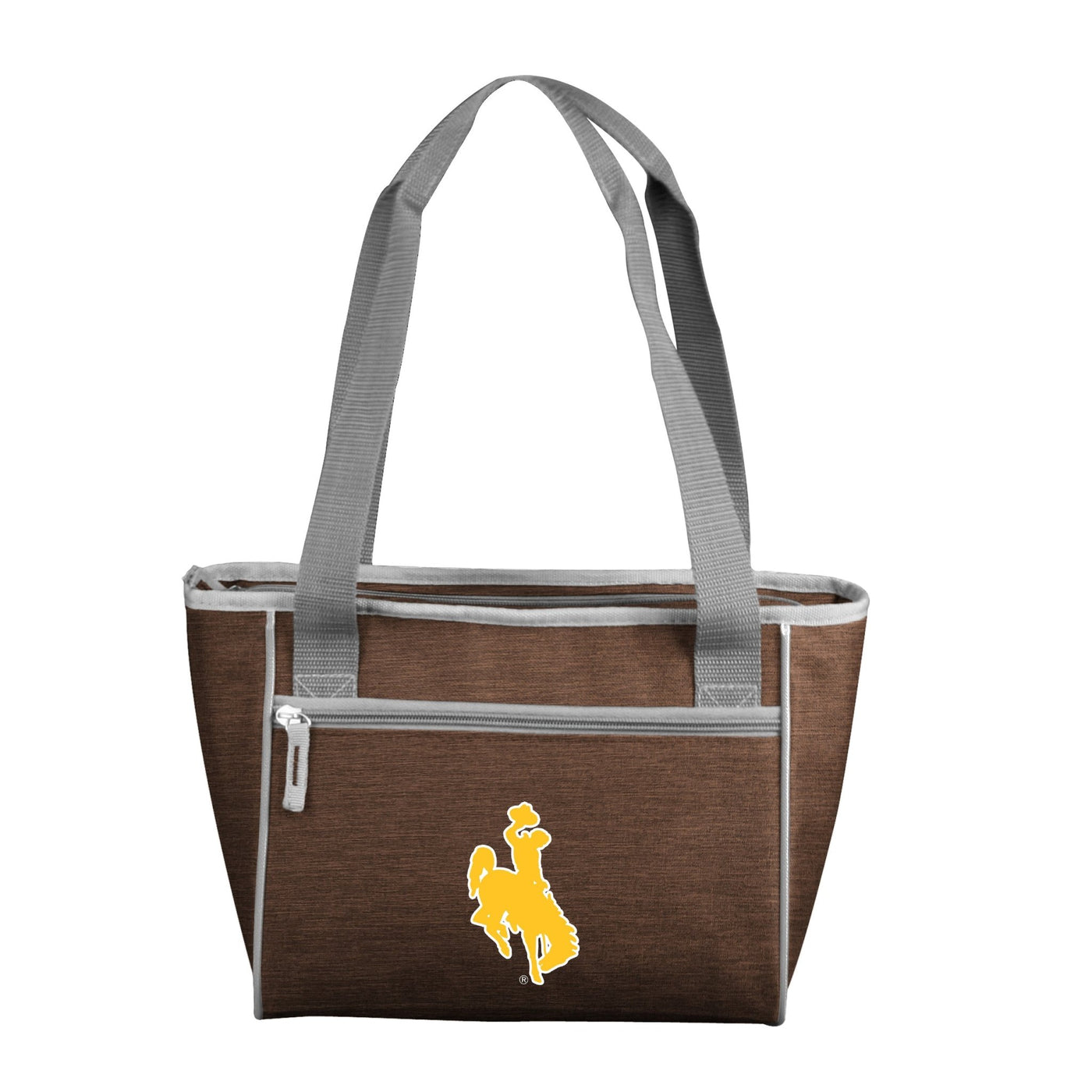 Wyoming Crosshatch 16 Can Cooler Tote - Logo Brands